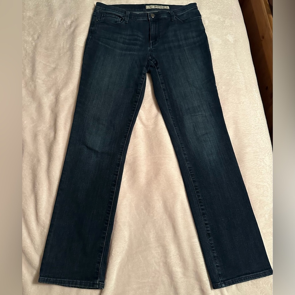 DKNY Women's Dark Straight Leg Jeans Size 10 x 30